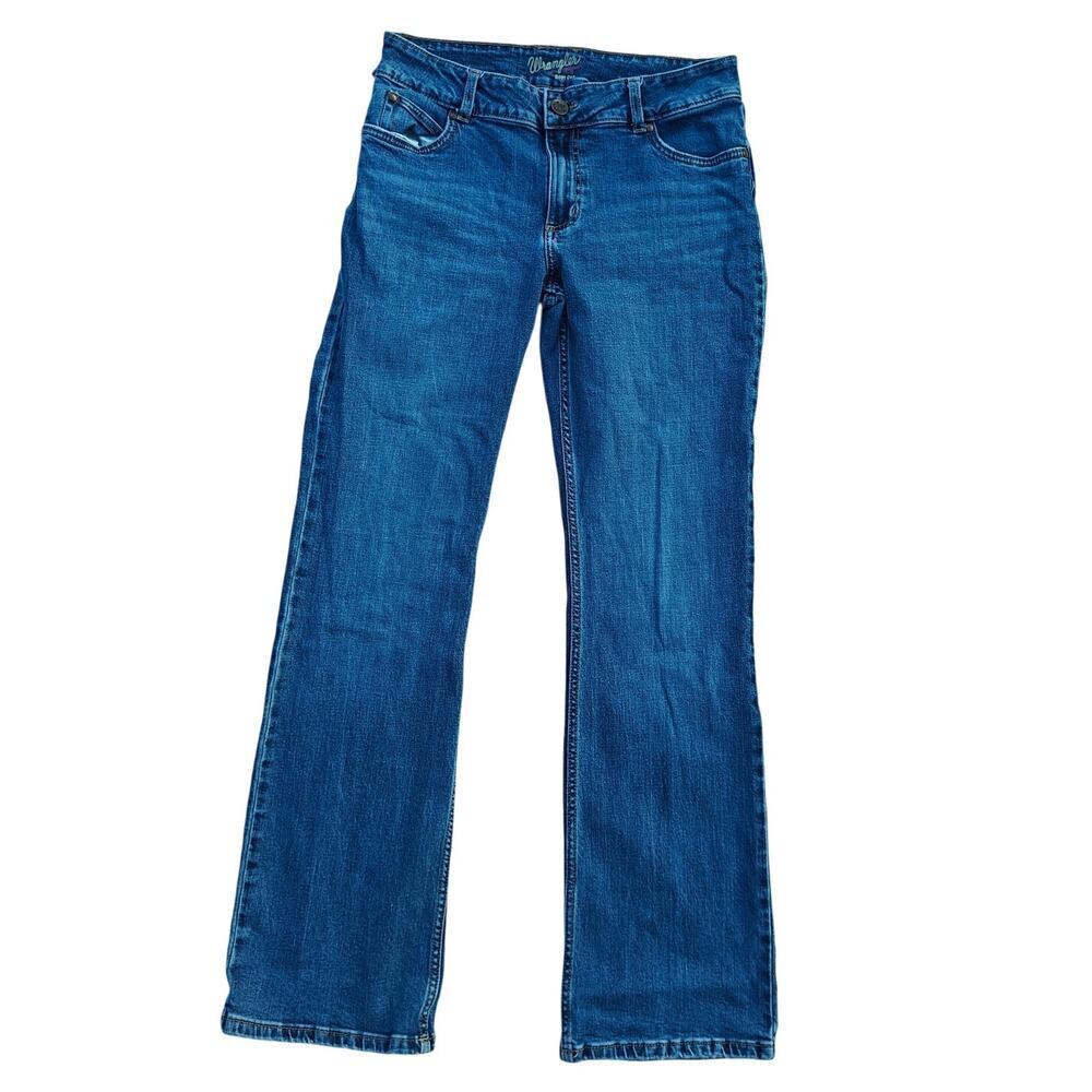 Wrangler Bootcut Jeans Women’s 11 x 32 Medium Wash Stretch Denim